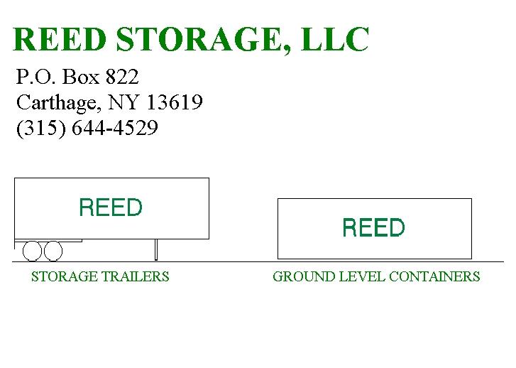Reed Storage LLC Carthage NY 13619 3157714209 Trailer Rentals